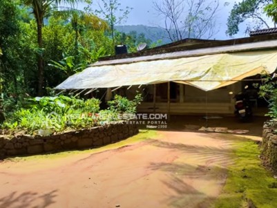 Land with House for Sale in Chelachuvadu, Idukki