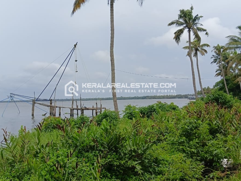 Waterfront Front Land for Sale in Cherthala, Alappuzha 