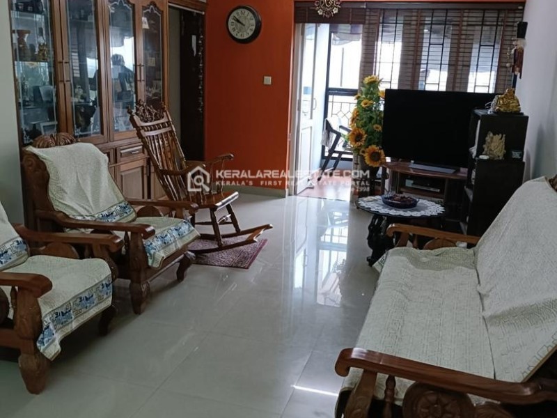 3 BHK Fully Furnished Flat for Sale Near Lulu Mall, Edappally