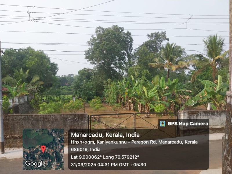 Prime Land for Sale in Manarcaud, Kottayam 