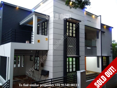 Contemporary Architect designed posh house for sale at Nedumangad, Trivandrum