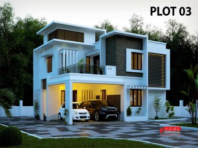 1750 Sq.ft 3 BHK New House for Sale at Puthur, Palakkad.