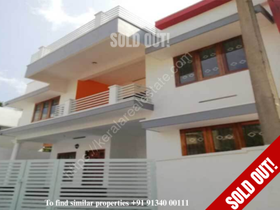 4 BHK New House For Sale at Thiruvananthapuram.