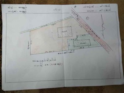 Residential Land with 2 Houses for Sale at Kannur City. 