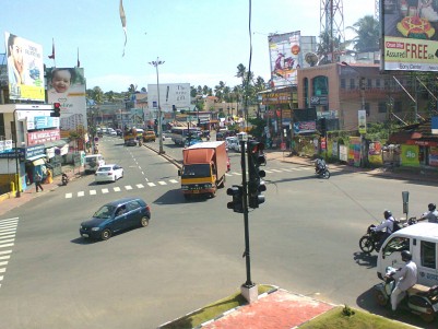 46.7cent Prime Commercial land for Sale At Ulloor Junction Trivandrum