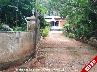 77 Cent Residential Land with Old House for sale at Thekkumbhagam, Thodupuzha, Idukki