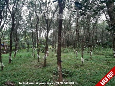 Rubber Plantation for sale  at Kottayam