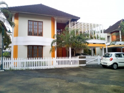 3450 sqft 4 BHK Gated community villa in 8.5 Cent for sale near Kalathippady, Kottayam