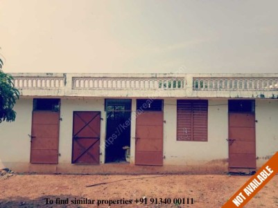 100 Acres Of Land with 2 Concrete House for sale at Thenkasi, Tamil Nadu