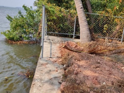 1.27 Acres Lakefront Land for sale at Arattupuzha, Alappuzha