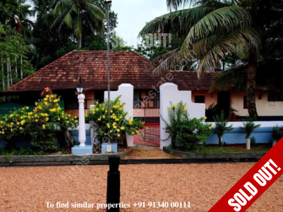 63 Cents of Residential Land with House for Sale at Niranam, Thiruvalla
