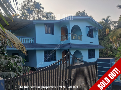 3 BHK  IN  27  CENTS OF  PLOT  WITH  BUS ROUTE FRONTAGE AT MEENANGADI, WAYANAD