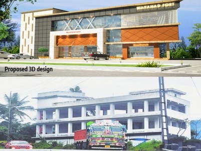 Prime Commercial Building for Rent at Calicut- Banglore Highway ( Kalpetta Bypass Road), Wayanad