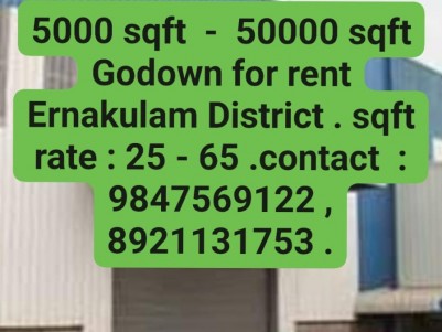 Godown for Rent at Ernakulam