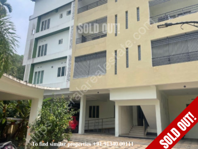 FURNISHED APARTMENT FOR SALE IN CHAVADIMUKKU, SREEKARYAM, THIRUVANANTHAPURAM
