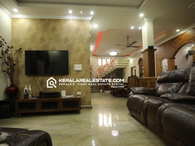 Semi-Furnished Luxury Residence with Commercial Space at Palachuvadu Junction, Kakkanad