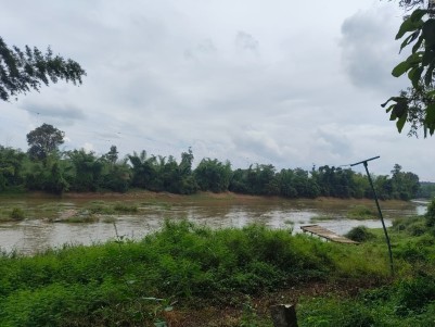 3.30 Acre Premium Riverside Property for Sale in Perikkalloor, Wayanad